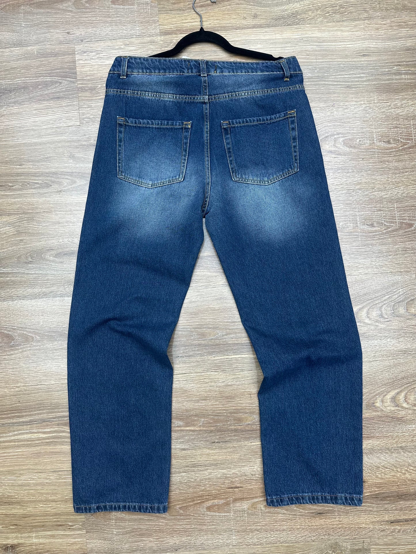 Jeans blue diamond