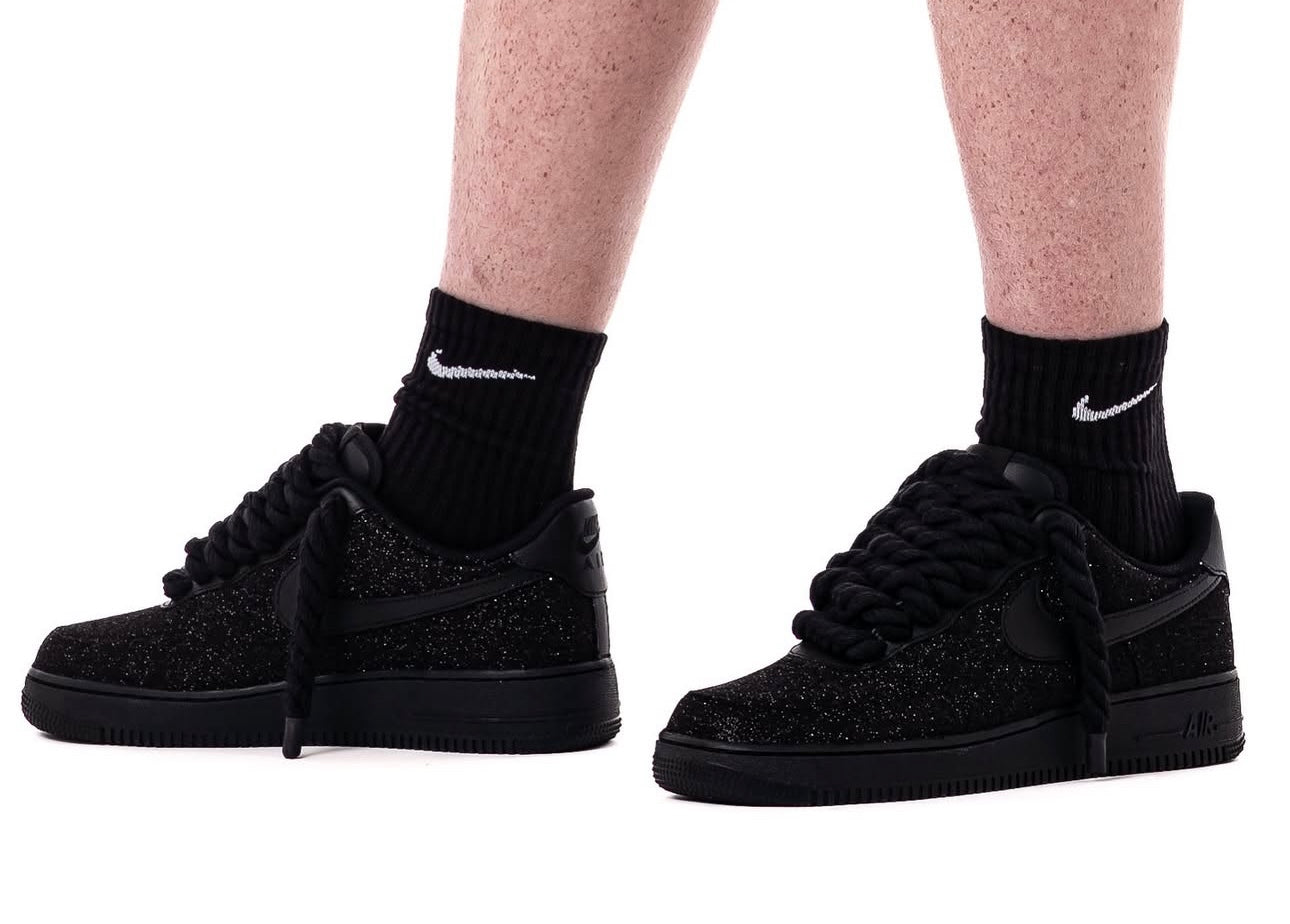 AF1 glitter black