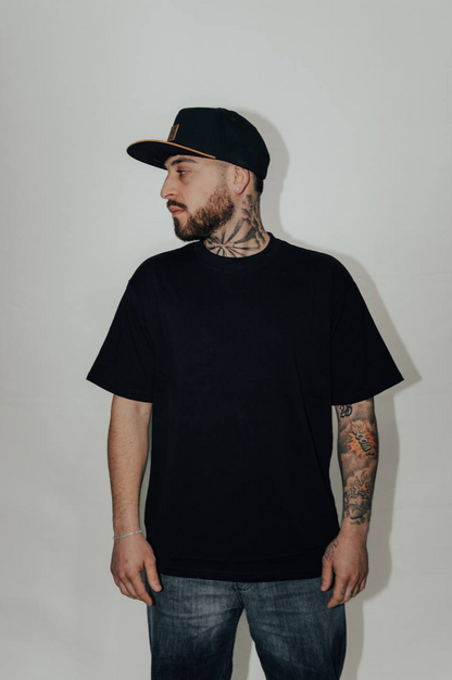 T-shirt over size Black