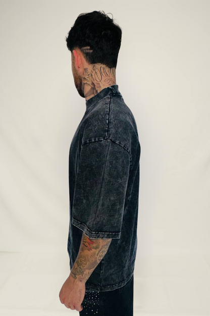 T-shirt black e gray