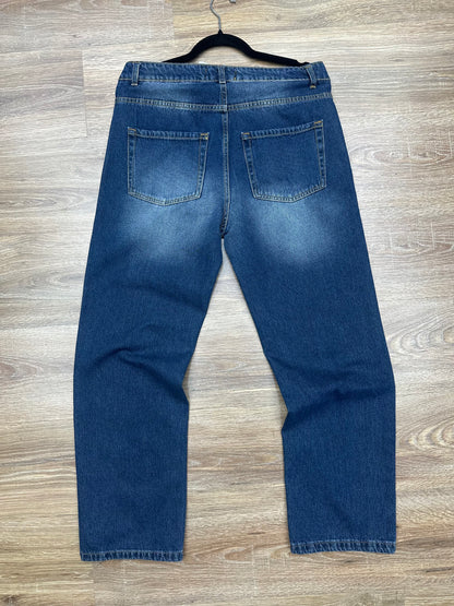 Jeans blue diamond