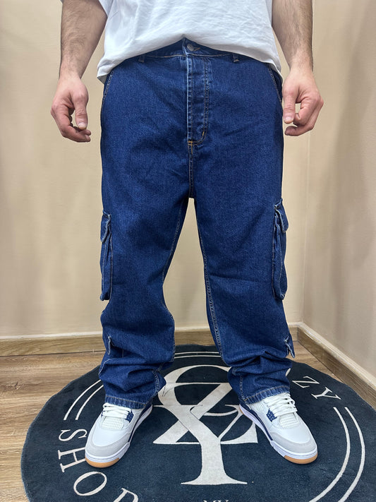 Jeans cargo baggy