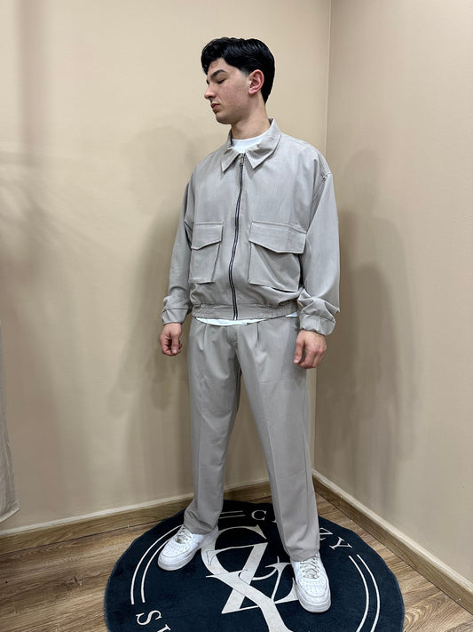 Coordinato sartoriale beige